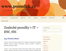 Tablet Screenshot of posudek.cz